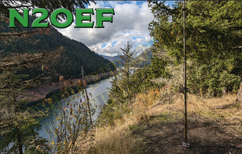 QSL card front