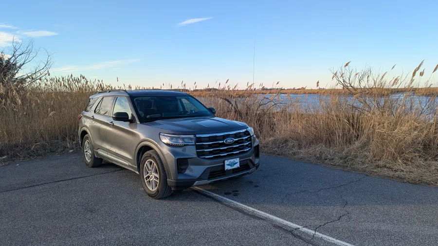 Operating from the car on a cold winter’s day