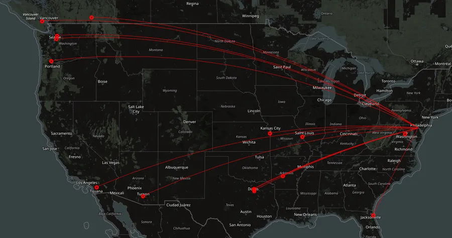 QSO Map from US-7649