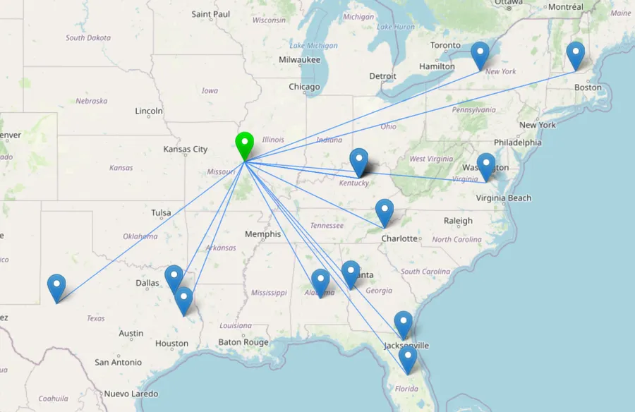 QSO Map